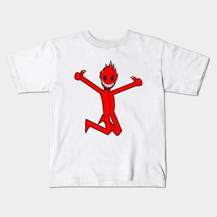 Smiling dude Kids T-Shirt